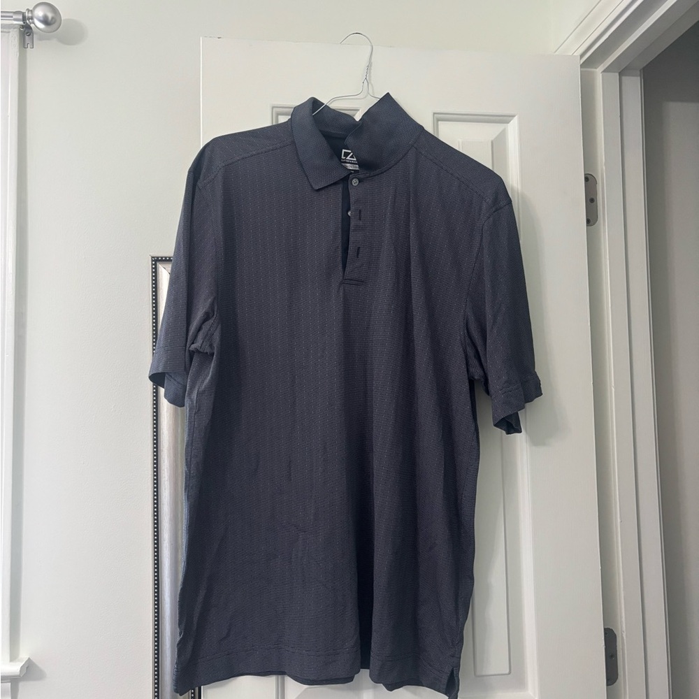 Cutter & Buck Dark Gray Polo Shirt - Classic Short Sleeve